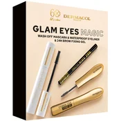 Dermacol Glam Eyes Magic poklon set za oci i obrve