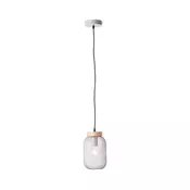 Brilliant - Luster na sajli GIADA 1xE27/40W/230V O 16 cm siva