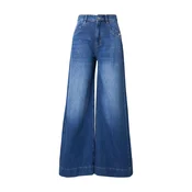 JOOP! Jeans hlače 263Dt32Eila 30104368 Mornarsko modra Wide Leg