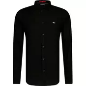 shumee Moška črna srajca slim fit Tommy Jeans, velikost XXL