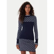 Guess Pulover W5BR24 Z3JD2 Mornarsko modra Slim Fit
