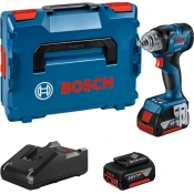 BOSCH Akumulatorski udarni odvijac GDS 18V-330 HC (2 x 5Ah ProCore, GAL18V-40 LB) 06019L5003