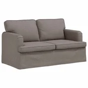 Vidaxl Kavč Taupe 144 x 80 x 85 cm blago