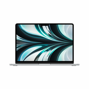 Apple MacBook Air 13.6" 2022 Apple M2 čip 8-jezgreni 10-jezgreni GPU 16 GB 512 GB 35 W strujni adapter s dva USB-C priključka srebrni