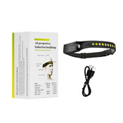 USB punjiva lampa za glavu, 350 lm