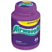 Žvečilni gumi Wrigleys Airwaves Cool Cassis 64 g v pločevinki
