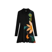 Desigual Obleka modra / zelena / oranžna / črna