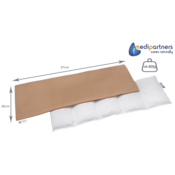 Medi Partners Thermophor with cherry seeds large 20x60 – 5 chambers Waffle – Beige
