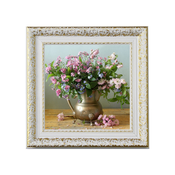 Home Gallery Uramljena slika Buket u vrcu 25x25cm