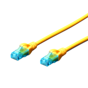Digitus CABO DE REDE UTP DIGITUS PATCHCORD PARA SWITCH, ROTEADOR E MODEM, 0,5 M, CAT 5E, PVC