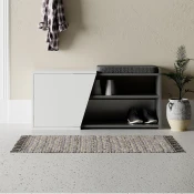 Hanah home Cipelarnik Antracit-Beli