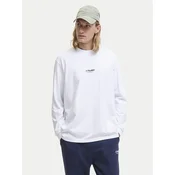Jack & Jones Majica z dolgimi rokavi Soho 12278788 Bela Relaxed Fit