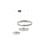 LED zatemljiv kristalni lestenec na napetem kablu THALIA LED/120W/230V 3000-6000K + daljinski upravljalnik