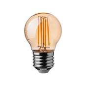 LED filamentna sijalica jantarna G45 E27/4W/230V 2200K