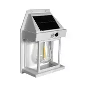 LED solarno zidno svetlo sa senzorom LANTER LED/1W/3,7V IP44 belo