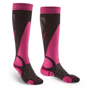 Bridgedale Ski Lightweight dámske podkolienky, graphite/pink (S)