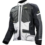 Adventure motoristična jakna LS2 Norway 3in1, črna/siva/bela