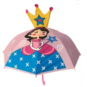 3D kišobran Princess Pink