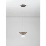 Tanka cilindrična LED visilica Nova Luce Baris (Triac dimabilna), 8W, mocha NL9009313