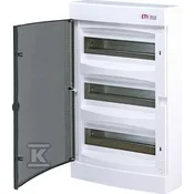 ETI Nadometna razdelilna omarica 36 modulov IP40 prozorna vrata ECT36PT-s