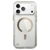Maska Speck Presidio Lux-Glitter za iPhone 18 Pro/17 Pro, MagSafe, prozirna