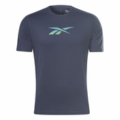 Reebok TRAIN SPEEDWICK GFX TEE, majica, plava HS7749