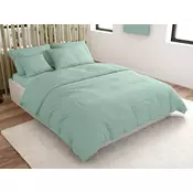 Ljubki dom Bombažna posteljnina LUX mentol hotelski žep Dimenzije posteljnine: 70 x 90 cm | 140 x 200 cm