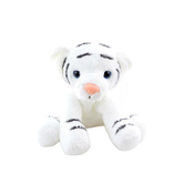 Tiger bela plišasta 15 cm