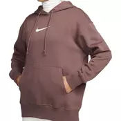 Nike Sportswear Sweater majica, šljiva / bijela