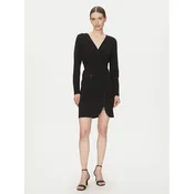 DKNY Cocktail obleka DD4JI62A Črna Slim Fit