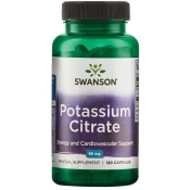 Swanson Kalijev citrat (kalij), 99 mg, 120 kapsul