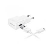 SAMSUNG mrežni punjač USB priključak 8W + ECB-DU4AWE/ECB-DU68WE microUSB kabel BIJELA EP-TA50EWE_ECB-DU4AWE / ECB-DU68WE