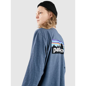 Patagonia P-6 Logo Responsibili Majica z dolgimi rokavi utility blue