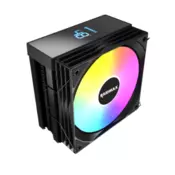 Raidmax Hladnjak za procesor Raidmax AM1204B Digital, 200W, ARGB, Crni