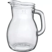 Bormioli Rocco Stekleni vrč Bistrot 1000 ml oznaka 1,0 l (6 kos)