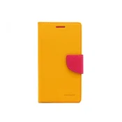Maska na preklop Mercury za Samsung Note 4/N910 zuta.