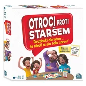 Spin Master družabna igra Otroci proti staršem mala slo