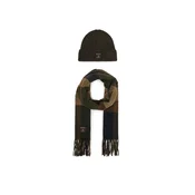 Set šal + kapa Barbour MGS0095OL71 Zelena