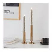 Eglo 422224 - SET 2x LED svece ANDRAFIABE LED/1xAAA 24,5 cm bež