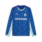 PUMA Olympique de Marseille 25/26 Third Long Sleeve Jersey Men, Sport, Vivid Blue/Azure, XL