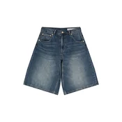 Bershka Kavbojke  temno modra