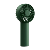 Premium prenosni mini ventilator JisuLife TooCool z USB polnjenjem in tremi hitrostmi - zelen