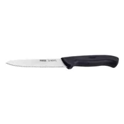 Utility knife, serrated blade, 12cm, Ecco, Black - Pirge