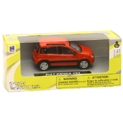 Metalna kolica Newray - Fiat Panda 4?4, crvena, 1:43