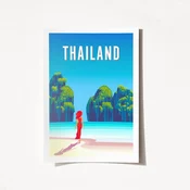 Wallity Poster Thailand-2023, 29,7x42 cm