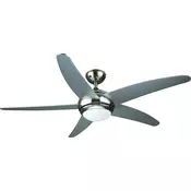 PROKLIMA stropni ventilator Fabiola 132 cm, srebrni