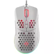 Gaming miš Genesis - Krypton 550, optički, 8000 DPI, bijeli