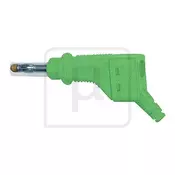 Banana 4mm MultiContact XZGL-425, zelena