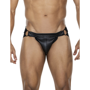 Cut4Men JOCKSTR4P02 Jock Snap Black L/XL