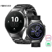 FOREVER FOREVER xBASE SW-720 pametna ura, 1.43 AMOLED, 2 paščka, črna, (5000312215)